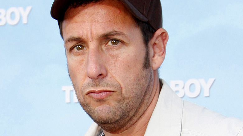 Adam Sandler posing