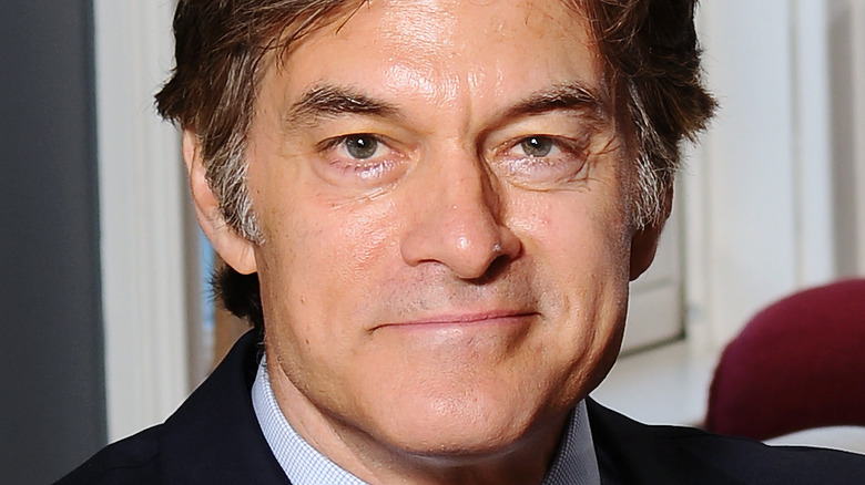 Dr. Mehmet Oz serious look