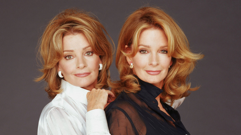 Days of Our Lives stars Deidre Hall and her twin sister 