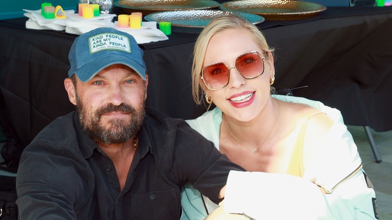 Brian Austin Green and girlfriend Sharna Burgess