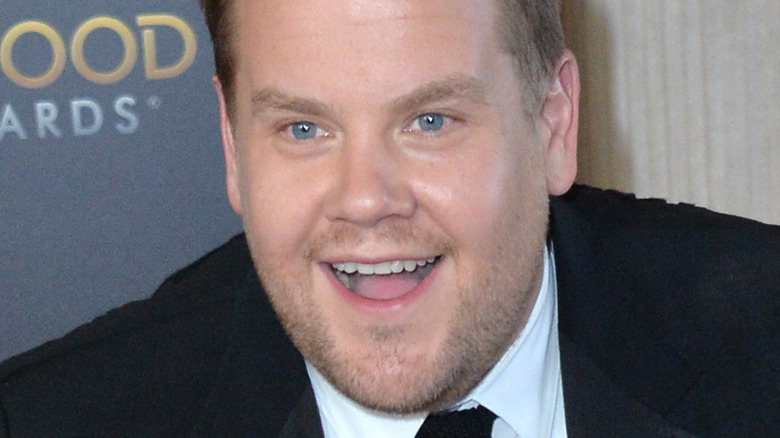 James Corden smiles