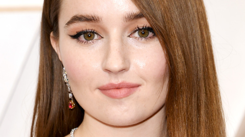 Kaitlyn Dever posing at event