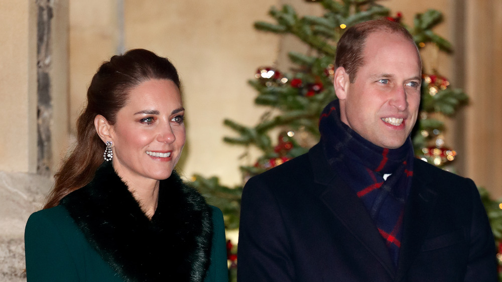 Kate and William smiling