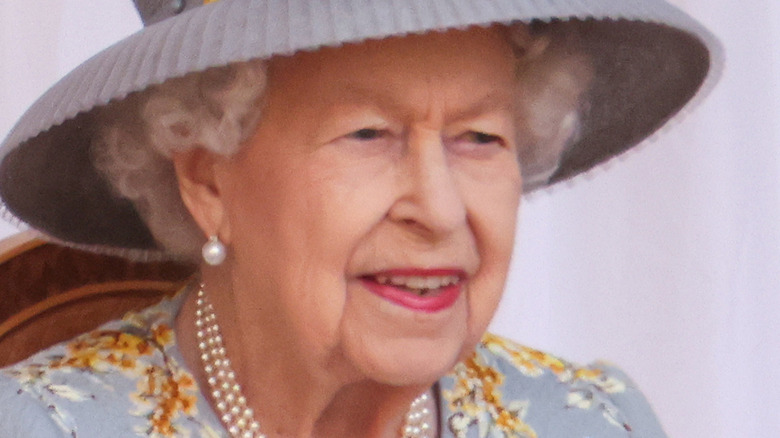 Queen Elizabeth Trooping the Colour