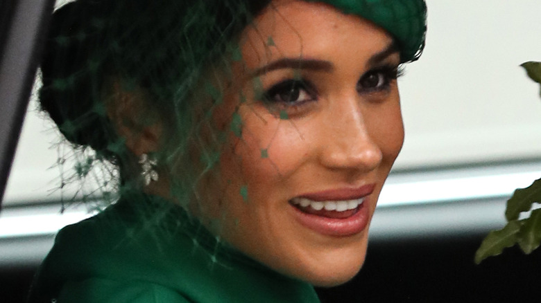 Meghan Markle smiling