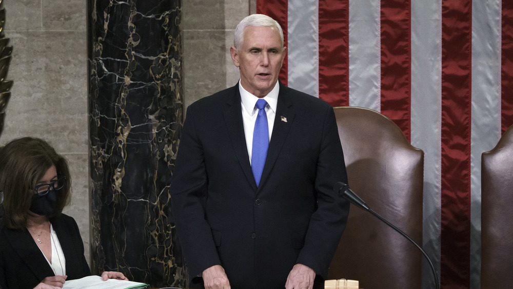 Vice President Mike Pence in Capitol building