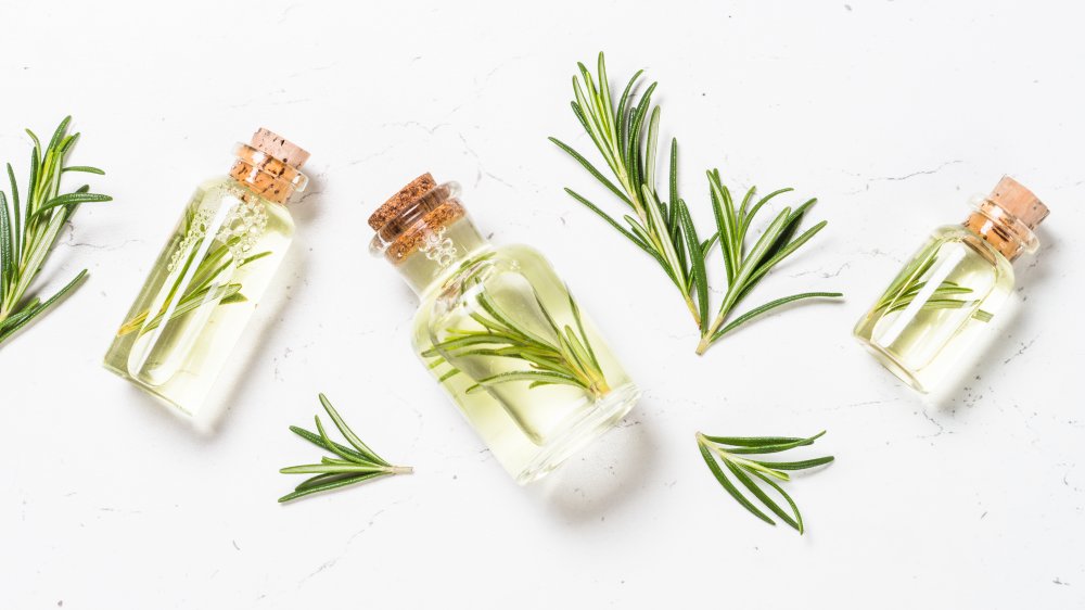 Rosemary and essential oils