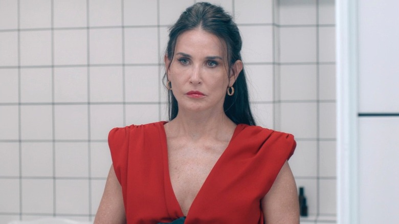 Demi Moore as Elisabeth Sparkle in "The Substance" (2024)