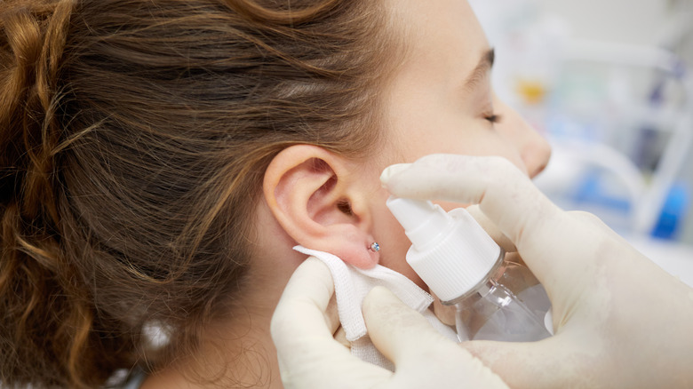 Ear Piercing Clean