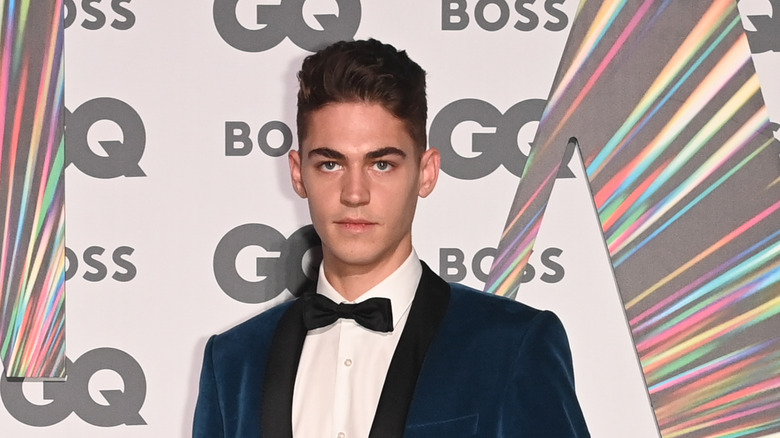 Hero Fiennes Tiffin attending event