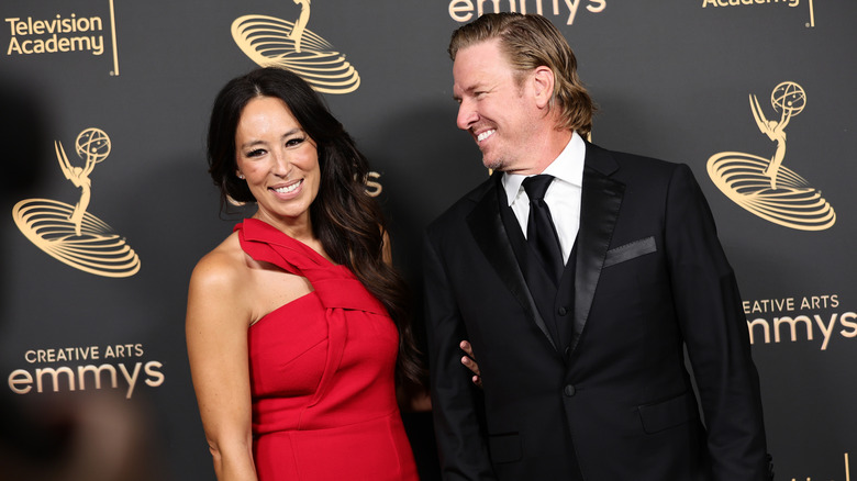 Chip and Joanna Gaines smiling in 2022