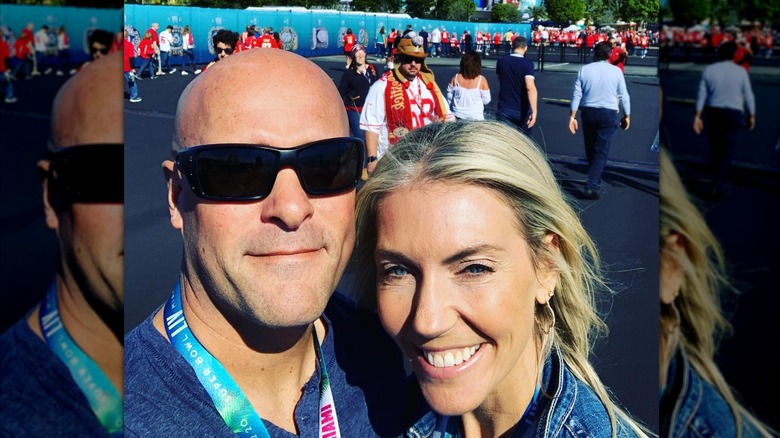 Bryan and Sarah Baeumler smiling outdoors