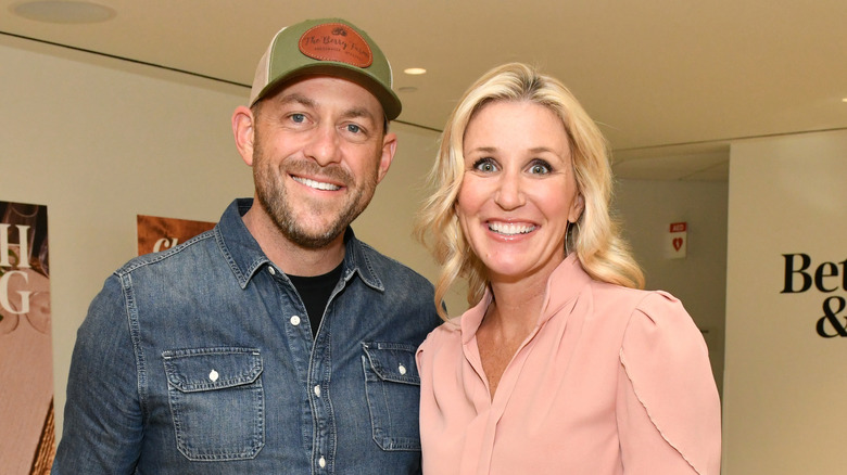 Jenny Marrs smiles alongside her husband Dave