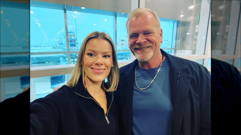 Sherry and Mike Holmes in a selfie together