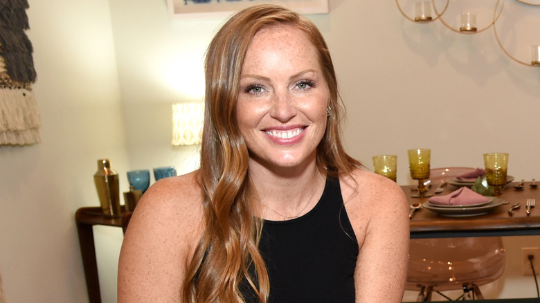 Mina Starsiak Hawk smiling