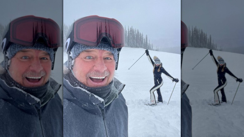 Ty Pennington goes skiing with Kellee Merrell