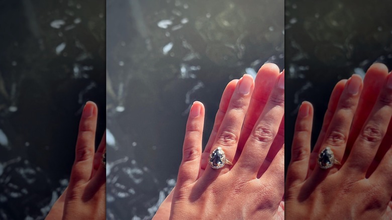 Kellee Merrell shows off her engagement ring with Ty Pennington