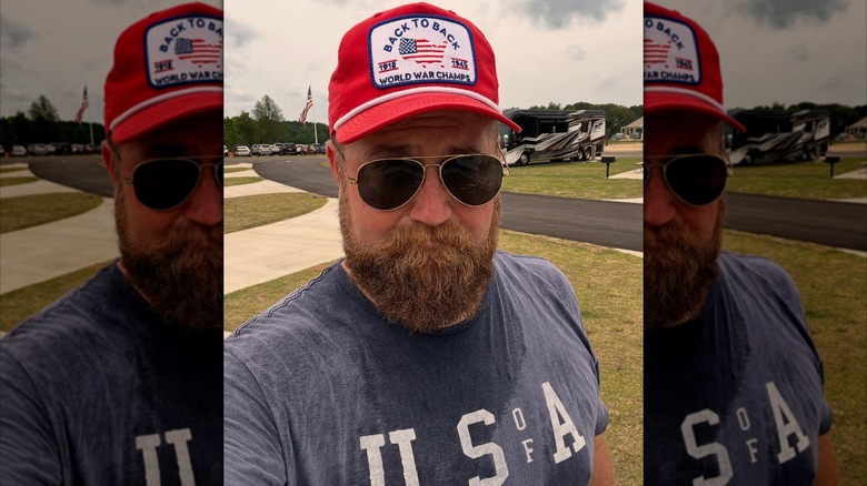 Ben Napier taking a selfie