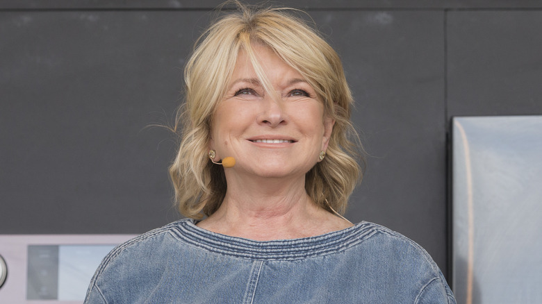 Martha Stewart smiling