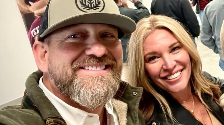 Jen Hatmaker and Ben Hatmaker in a selfie