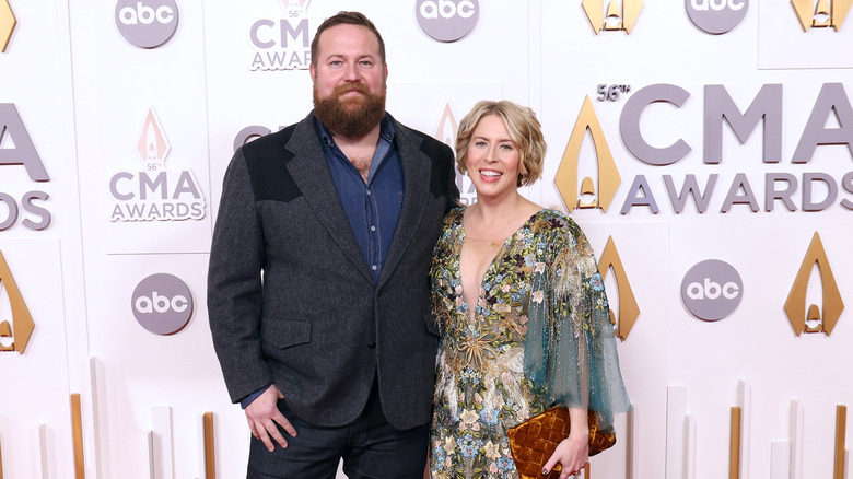Ben Napier and Erin Napier during the 56th Annual CMA Awards