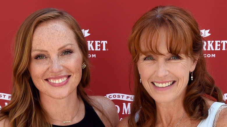Good Bones stars Mina Starsiak Hawk and Karen Laine pose together at an event