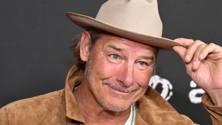 Ty Pennington tips his hat at the premiere of "No Address" in Los Angeles, CA (2025)