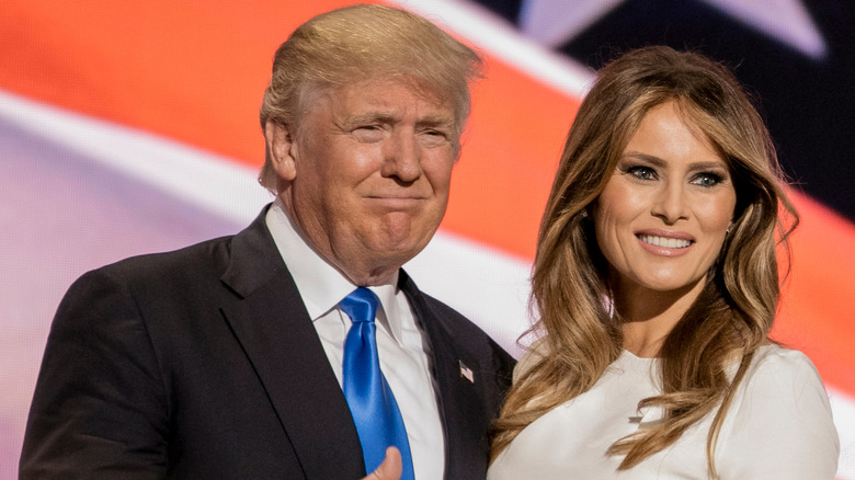 Donald and Melania Trump