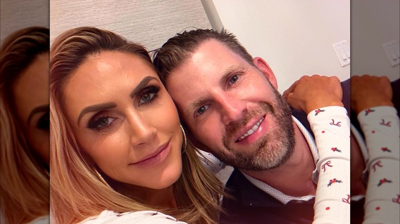 Lara and Eric Trump smiling