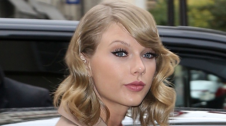 Taylor Swift photographed in Paris on October 7, 2014