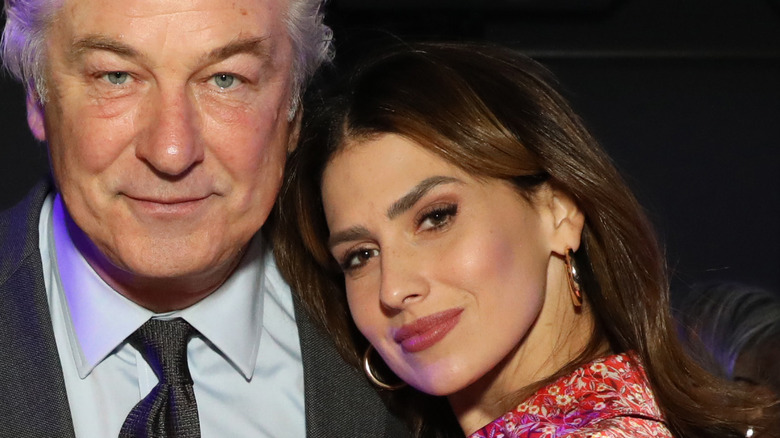 Alec and Hilaria Baldwin close up