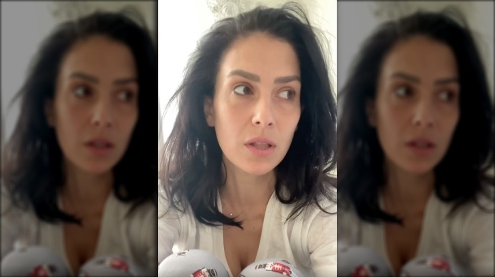 Hilaria Baldwin in Instagram video