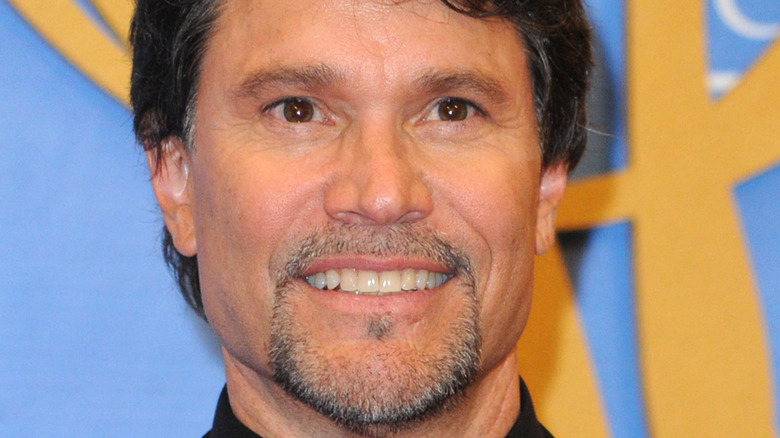 Peter Reckell on the red carpet. 