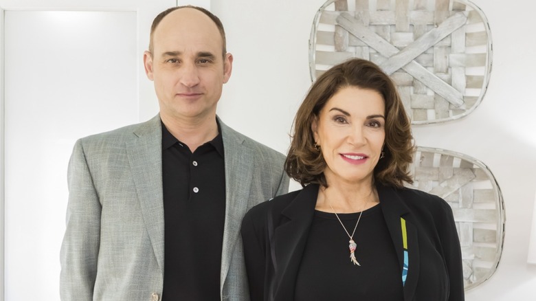 David Visentin and Hilary Farr in a still for "Love It or List It"