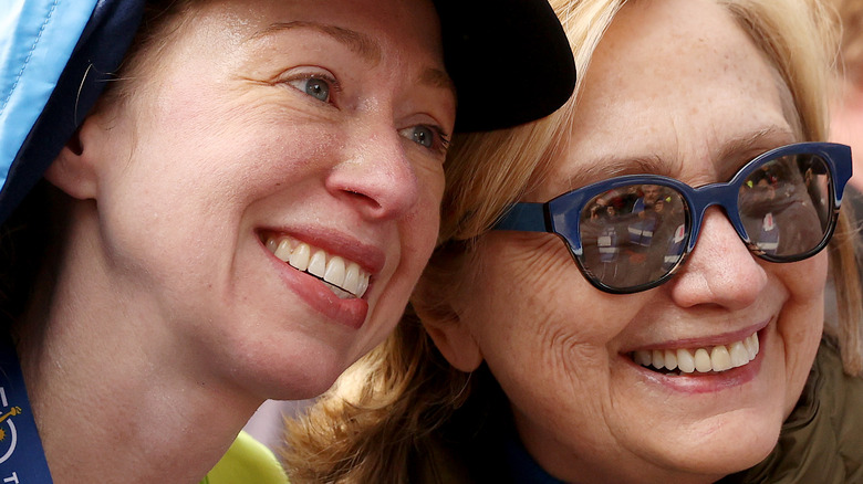 Hillary and Chelsea Clinton