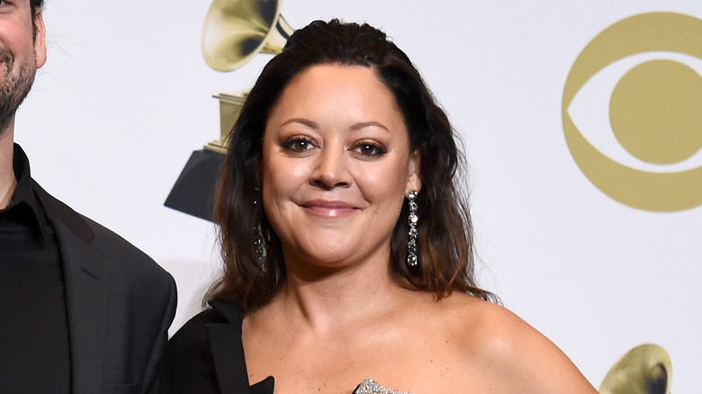 Hillary Lindsey at the Grammys