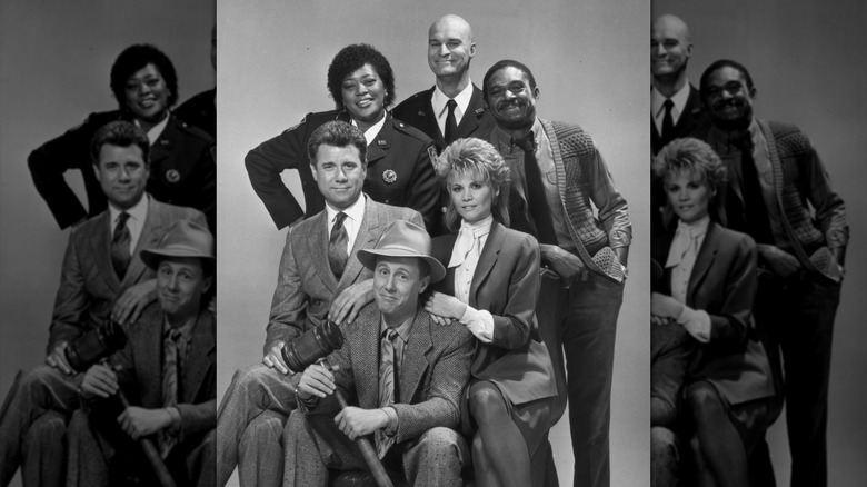 The cast of Night Court