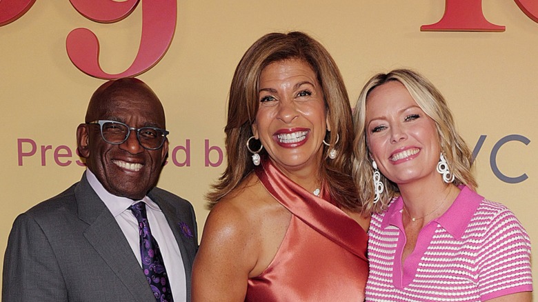 Al Roker, Hoda Kotb, and Dylan Dreyer smiling