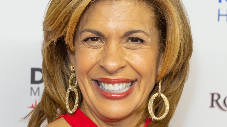 Hoda Kotb on red carpet