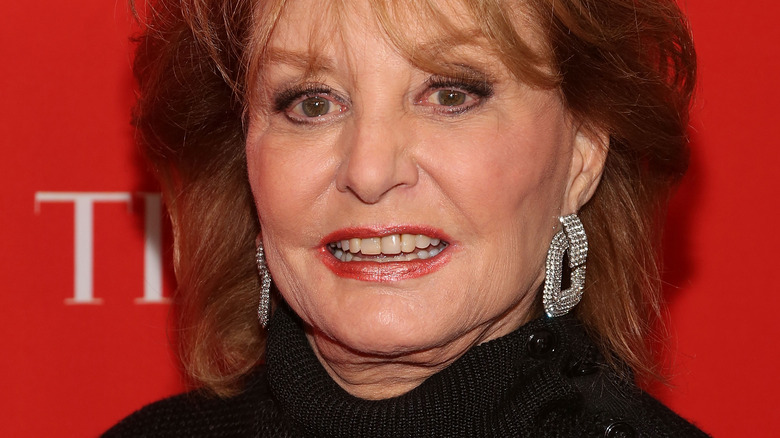 Barbara Walters smiling