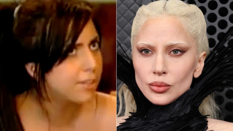 Split image of Lady Gaga on Boiling Points and in 2026