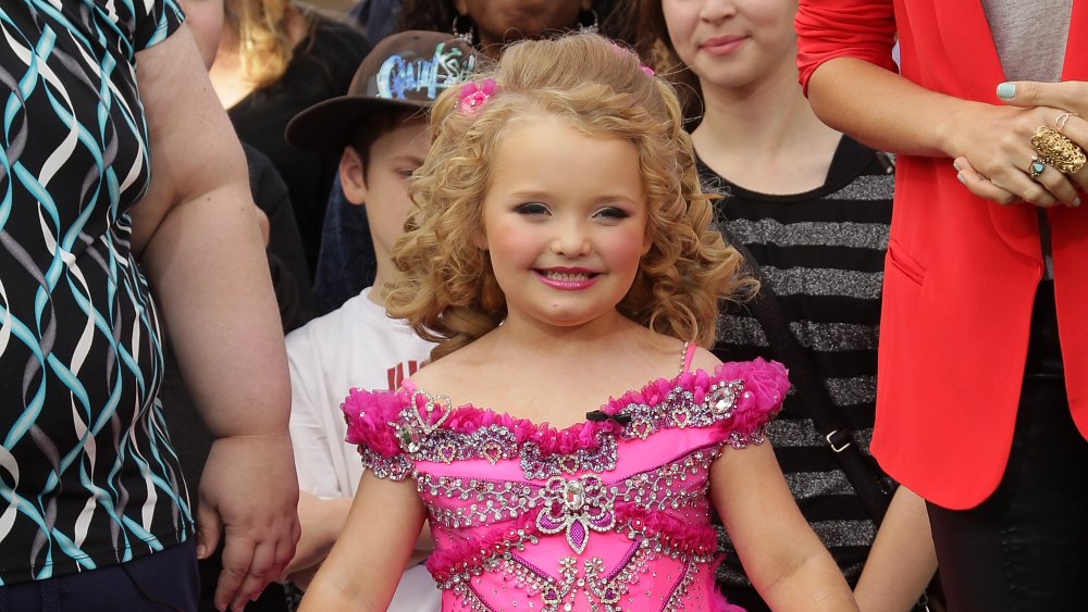 Alana "Honey Boo Boo" Thompson dressed up for a pageant