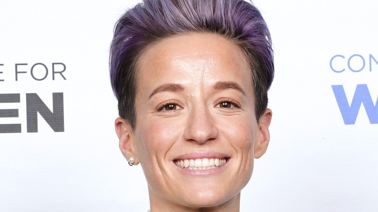 Megan Rapinoe smiling