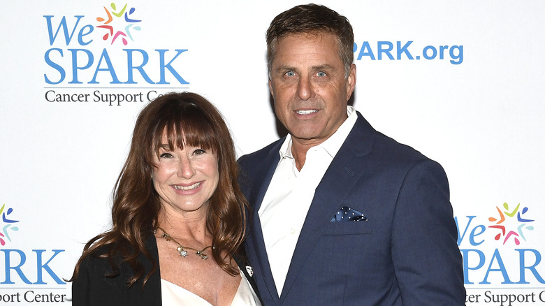 Mark L. Walberg and Robbi Morgan at fundraiser