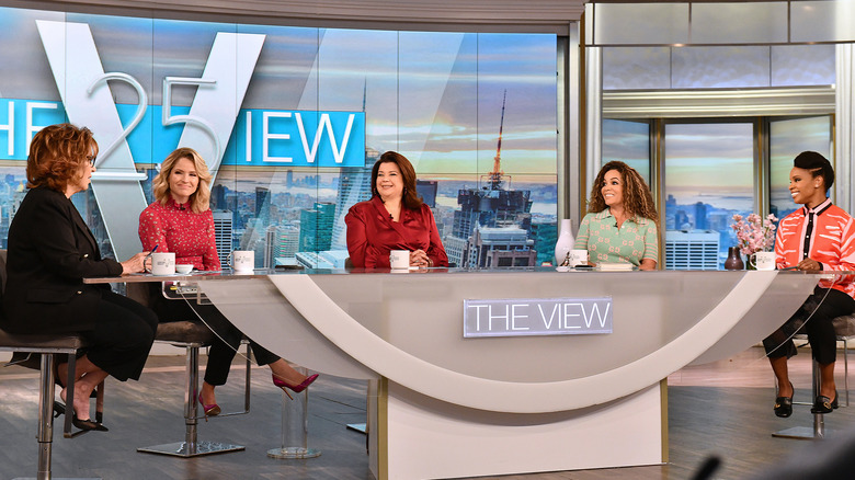 Joy Behar, Sara Haines, Ana Navarro, Sunny Hostin, Amber Ruffin on The View