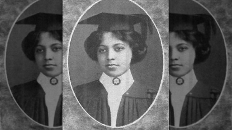 Yearbook graduate portrait of Alice Ball
