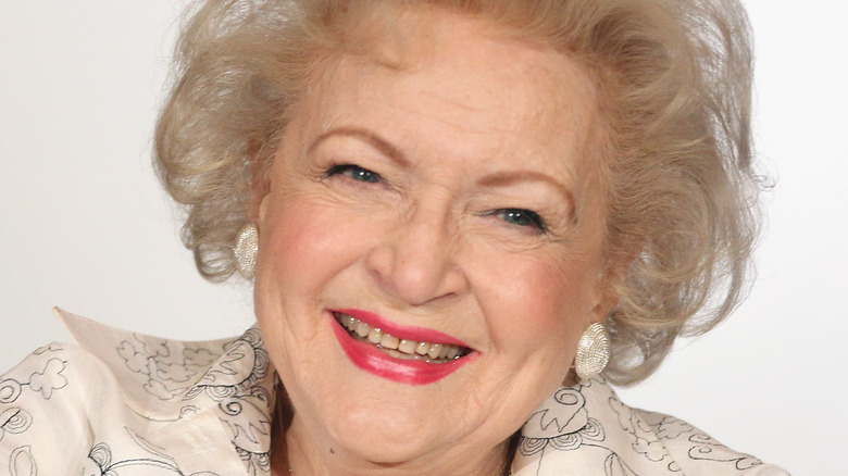 Betty White smiling 