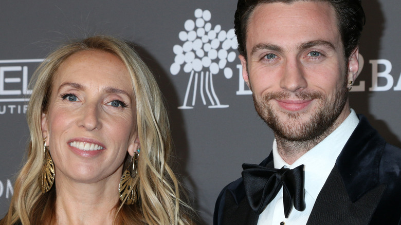 Aaron Taylor-Johnson and Sam Taylor-Johnson at an event