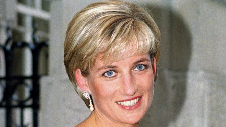 Princess Diana smiling