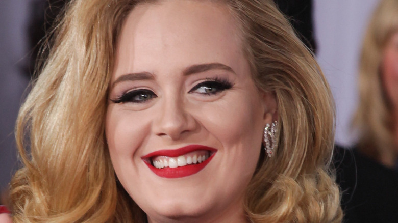 Adele smiling